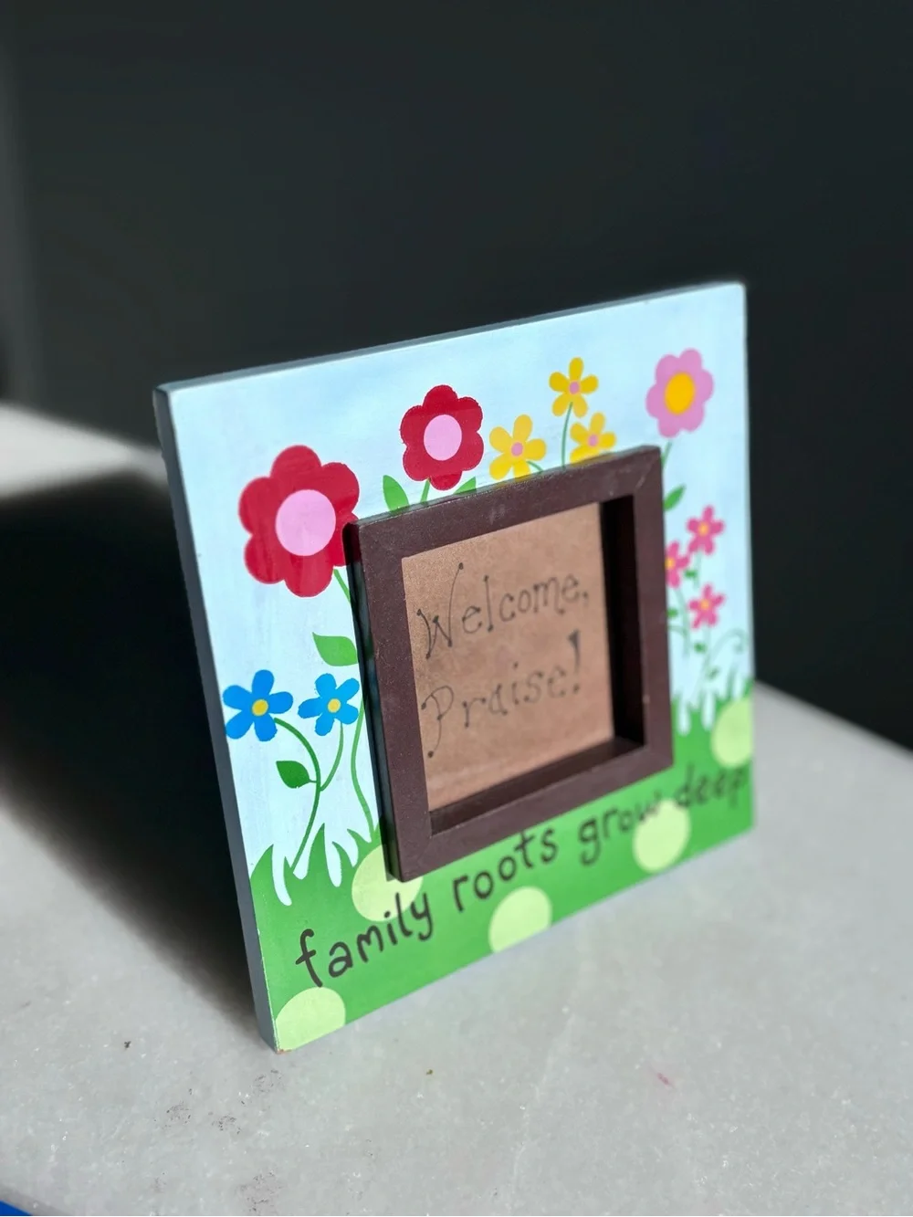 Hand Painted Picture Frame